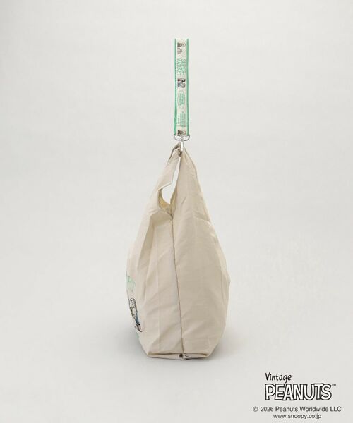 212 KITCHEN STORE / トゥーワントゥーキッチン ストア バッグ | PEANUTS ストラップ付きショッパーバッグ BEIGE | 詳細2