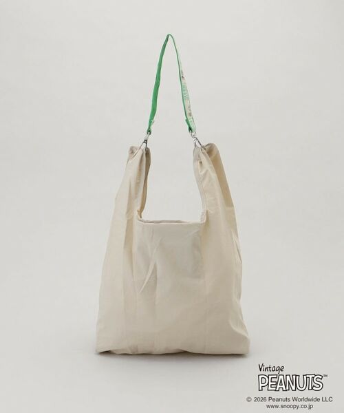 212 KITCHEN STORE / トゥーワントゥーキッチン ストア バッグ | PEANUTS ストラップ付きショッパーバッグ BEIGE | 詳細3