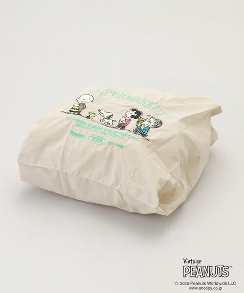 212 KITCHEN STORE / トゥーワントゥーキッチン ストア バッグ | PEANUTS ストラップ付きショッパーバッグ BEIGE | 詳細4