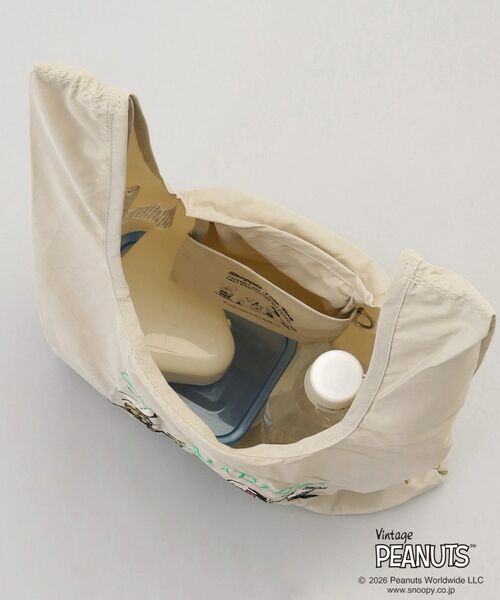 212 KITCHEN STORE / トゥーワントゥーキッチン ストア バッグ | PEANUTS ストラップ付きショッパーバッグ BEIGE | 詳細6