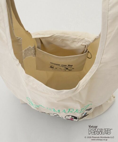 212 KITCHEN STORE / トゥーワントゥーキッチン ストア バッグ | PEANUTS ストラップ付きショッパーバッグ BEIGE | 詳細7