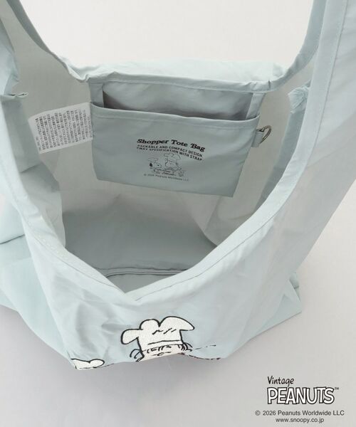 212 KITCHEN STORE / トゥーワントゥーキッチン ストア バッグ | PEANUTS ストラップ付きショッパーバッグ SAX | 詳細7