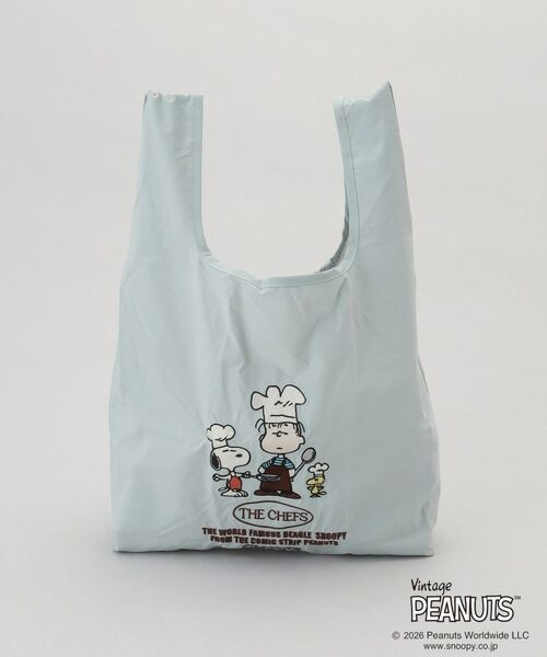 212 KITCHEN STORE / トゥーワントゥーキッチン ストア バッグ | PEANUTS ストラップ付きショッパーバッグ SAX | 詳細8