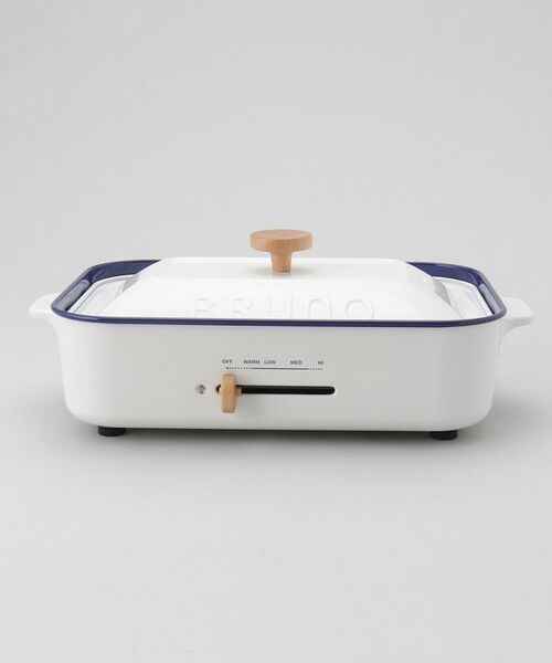 212 KITCHEN STORE / トゥーワントゥーキッチン ストア キッチンツール | コンパクトホットプレート ホーローホワイト ＜BRUNO ブルーノ＞ | 詳細1