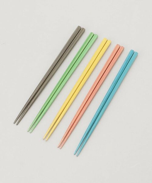 212 KITCHEN STORE / トゥーワントゥーキッチン ストア インテリア・生活雑貨・ホビー・ステーショナリー | 客用箸 染竹カラー5膳セット（その他）