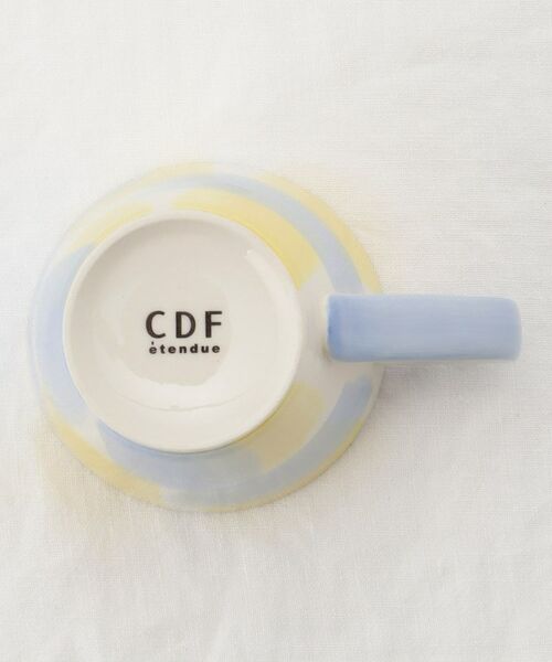 212 KITCHEN STORE / トゥーワントゥーキッチン ストア グラス・マグカップ | ペインター マグ YE×BL | 詳細4