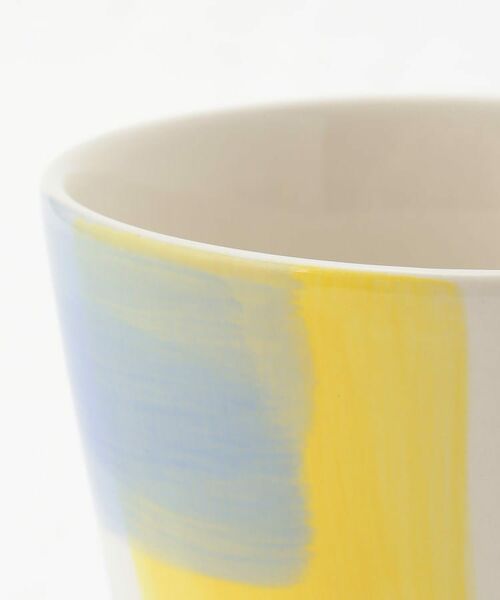 212 KITCHEN STORE / トゥーワントゥーキッチン ストア グラス・マグカップ | ペインター マグ YE×BL | 詳細5