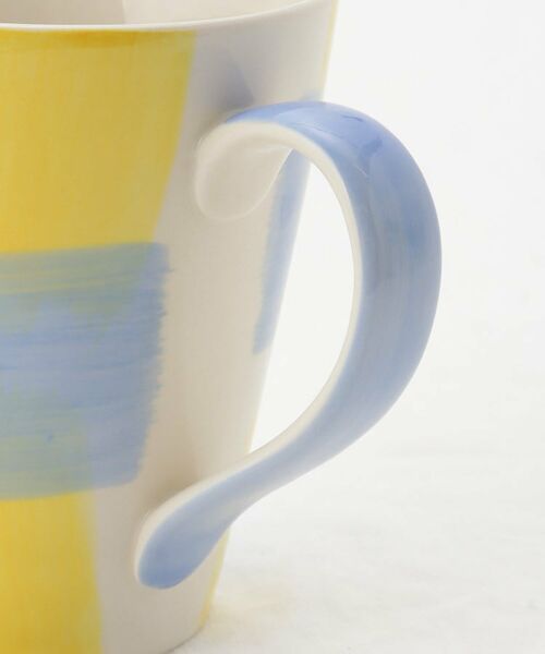 212 KITCHEN STORE / トゥーワントゥーキッチン ストア グラス・マグカップ | ペインター マグ YE×BL | 詳細6