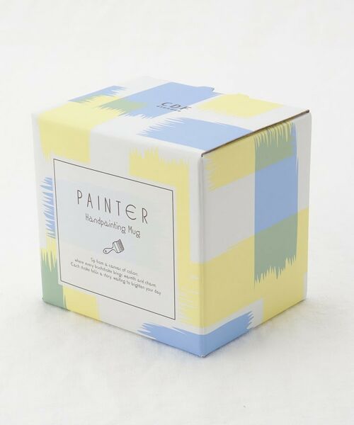 212 KITCHEN STORE / トゥーワントゥーキッチン ストア グラス・マグカップ | ペインター マグ YE×BL | 詳細7