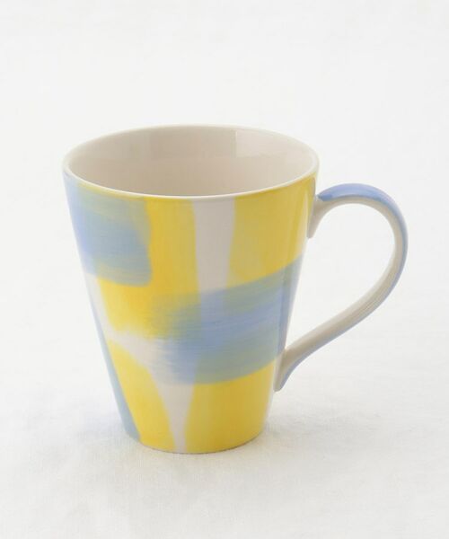 212 KITCHEN STORE / トゥーワントゥーキッチン ストア グラス・マグカップ | ペインター マグ YE×BL（その他）