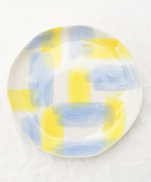 212 KITCHEN STORE / トゥーワントゥーキッチン ストア 食器 | ペインター プレート YE×BL | 詳細3