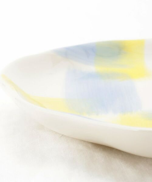 212 KITCHEN STORE / トゥーワントゥーキッチン ストア 食器 | ペインター プレート YE×BL | 詳細5