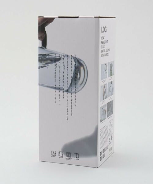212 KITCHEN STORE / トゥーワントゥーキッチン ストア グラス・マグカップ | LOG 耐熱ガラスウォータージャグ ハンドル付き 1.4 | 詳細9