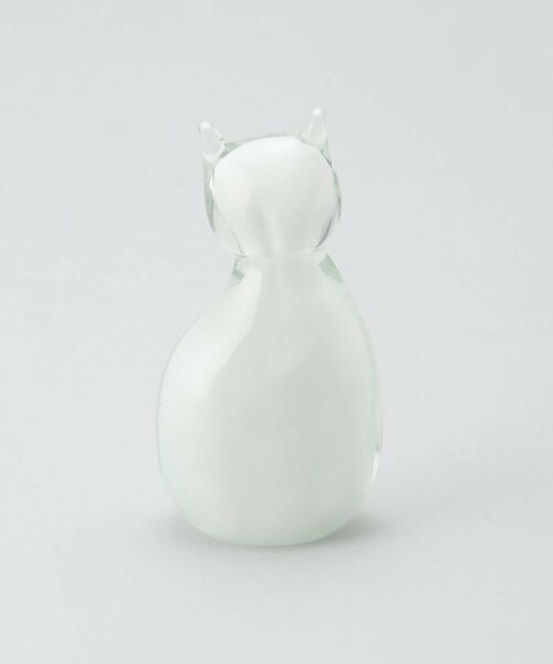 212 KITCHEN STORE / トゥーワントゥーキッチン ストア インテリア・インテリア雑貨 | Glass Objet Cat ホワイト | 詳細3