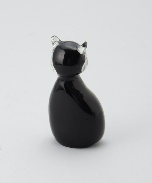 212 KITCHEN STORE / トゥーワントゥーキッチン ストア インテリア・インテリア雑貨 | Glass Objet Cat ブラック（その他）