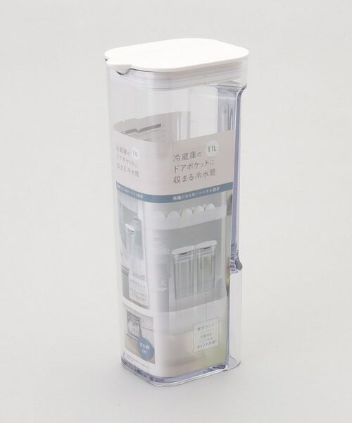 212 KITCHEN STORE / トゥーワントゥーキッチン ストア グラス・マグカップ | ドアポケットに収まる冷水筒 1.1L WH | 詳細6