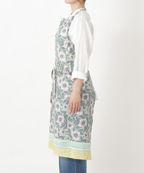 212 KITCHEN STORE / トゥーワントゥーキッチン ストア インテリア・生活雑貨・ホビー・ステーショナリー | カヴィタブロックプリントエプロン GR | 詳細2