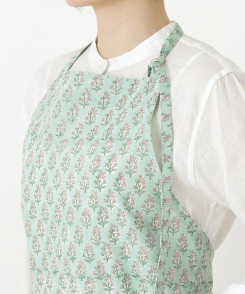 212 KITCHEN STORE / トゥーワントゥーキッチン ストア インテリア・生活雑貨・ホビー・ステーショナリー | アナヤブロックプリントエプロン GR | 詳細5