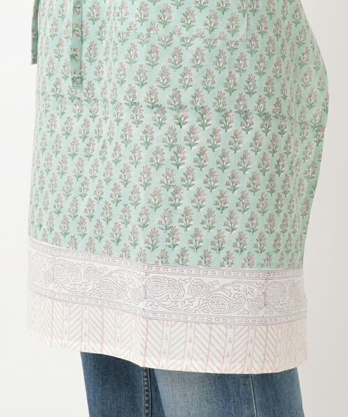 212 KITCHEN STORE / トゥーワントゥーキッチン ストア インテリア・生活雑貨・ホビー・ステーショナリー | アナヤブロックプリントエプロン GR | 詳細8