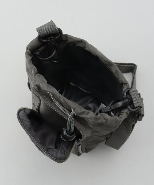 212 KITCHEN STORE / トゥーワントゥーキッチン ストア バッグ | クーラーボトルホルダーサコッシュ　チャコールブラック ＜MOTTERU モッテル＞ | 詳細6