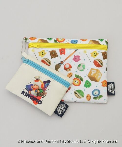212 KITCHEN STORE / トゥーワントゥーキッチン ストア その他 | ポーチ2Pセット キノピオ ＜Super Mario スーパーマリオ＞ | 詳細1