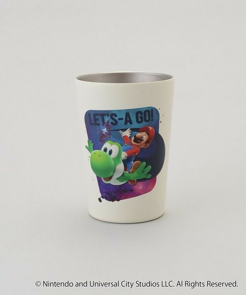 212 KITCHEN STORE / トゥーワントゥーキッチン ストア その他 | ステンレスタンブラー460ml マリオとヨッシー ＜Super Mario スーパーマリオ＞（その他）