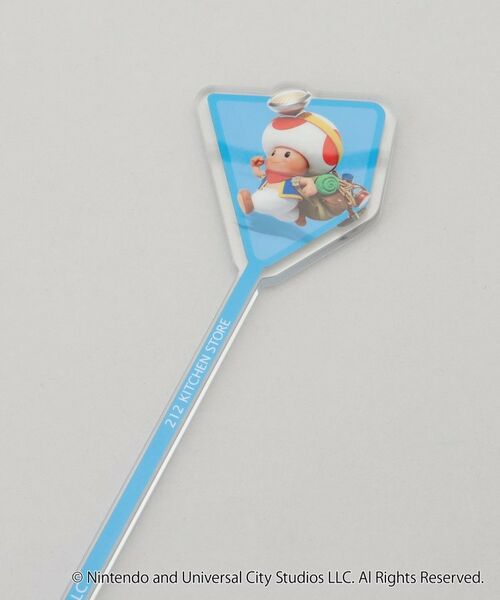 212 KITCHEN STORE / トゥーワントゥーキッチン ストア その他 | アクリルマドラー キノピオ ＜Super Mario スーパーマリオ＞ | 詳細3
