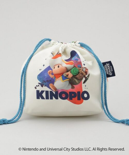 212 KITCHEN STORE / トゥーワントゥーキッチン ストア その他 | ランチ巾着 キノピオとアイコン ＜Super Mario スーパーマリオ＞ | 詳細1