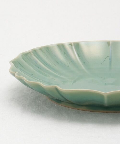 212 KITCHEN STORE / トゥーワントゥーキッチン ストア 食器 | シュー ラウンドプレートL グリーン | 詳細5