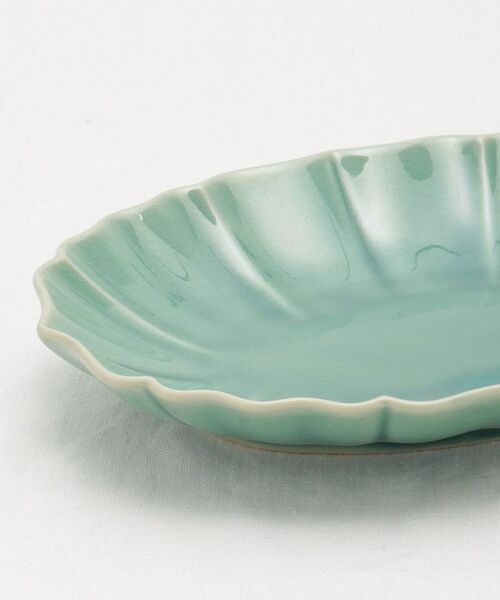 212 KITCHEN STORE / トゥーワントゥーキッチン ストア 食器 | シュー オーバルプレートＭ グリーン | 詳細5