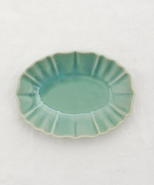 212 KITCHEN STORE / トゥーワントゥーキッチン ストア 食器 | シュー オーバルプレートＳ グリーン | 詳細3