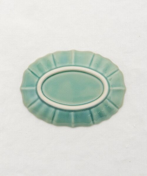 212 KITCHEN STORE / トゥーワントゥーキッチン ストア 食器 | シュー オーバルプレートＳ グリーン | 詳細4