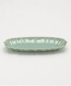 212 KITCHEN STORE / トゥーワントゥーキッチン ストア 食器 | シュー オーバル細長皿 グリーン