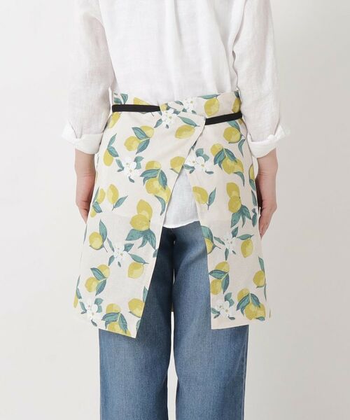 212 KITCHEN STORE / トゥーワントゥーキッチン ストア インテリア・生活雑貨・ホビー・ステーショナリー | レモンフラワー ギャルソンエプロン NT | 詳細3