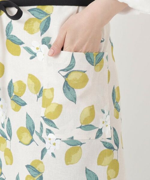 212 KITCHEN STORE / トゥーワントゥーキッチン ストア インテリア・生活雑貨・ホビー・ステーショナリー | レモンフラワー ギャルソンエプロン NT | 詳細5