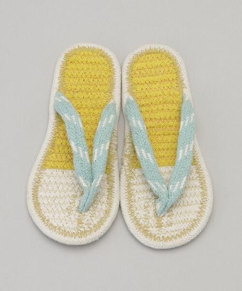 212 KITCHEN STORE / トゥーワントゥーキッチン ストア サンダル | コットンサンダル ビール M | 詳細4