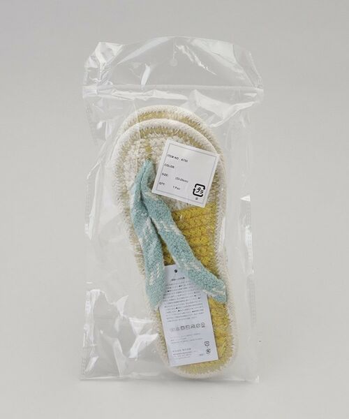 212 KITCHEN STORE / トゥーワントゥーキッチン ストア サンダル | コットンサンダル ビール M | 詳細7