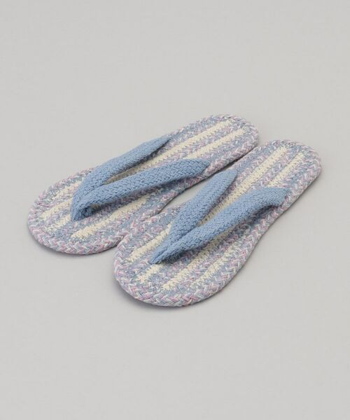 212 KITCHEN STORE / トゥーワントゥーキッチン ストア サンダル | コットンサンダル オーチャード  M SXBL | 詳細1