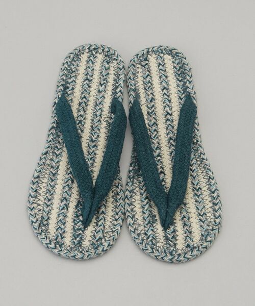 212 KITCHEN STORE / トゥーワントゥーキッチン ストア サンダル | コットンサンダル オーチャード  L NV | 詳細3