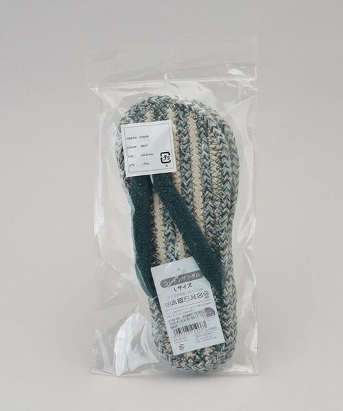 212 KITCHEN STORE / トゥーワントゥーキッチン ストア サンダル | コットンサンダル オーチャード  L NV | 詳細6