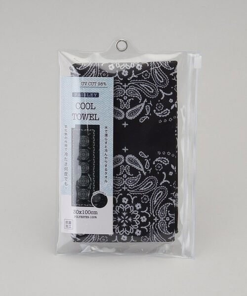 212 KITCHEN STORE / トゥーワントゥーキッチン ストア その他小物 | PAISLEY クールタオル BK | 詳細6