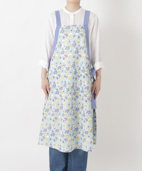 212 KITCHEN STORE / トゥーワントゥーキッチン ストア インテリア・生活雑貨・ホビー・ステーショナリー | ブルームエプロン BLUE | 詳細1