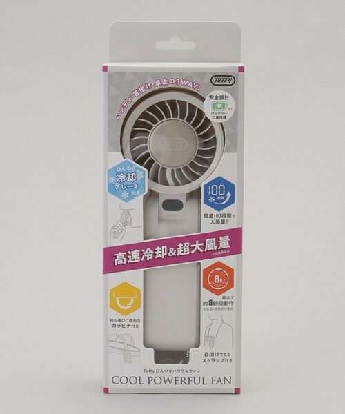 212 KITCHEN STORE / トゥーワントゥーキッチン ストア その他小物 | ひんやり パワフルファン パンナホワイト ＜Toffy トフィ＞ | 詳細10