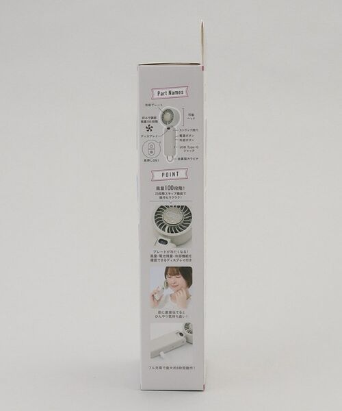 212 KITCHEN STORE / トゥーワントゥーキッチン ストア その他小物 | ひんやり パワフルファン パンナホワイト ＜Toffy トフィ＞ | 詳細11