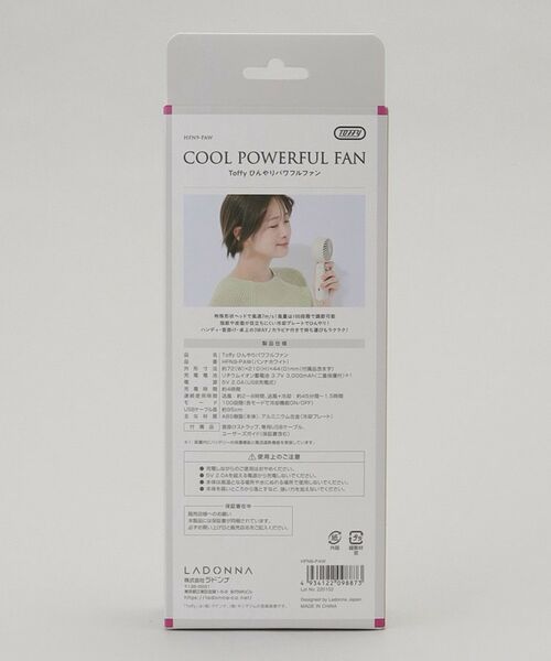 212 KITCHEN STORE / トゥーワントゥーキッチン ストア その他小物 | ひんやり パワフルファン パンナホワイト ＜Toffy トフィ＞ | 詳細13