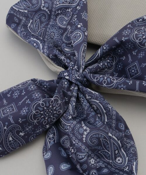 212 KITCHEN STORE / トゥーワントゥーキッチン ストア その他小物 | hieru スカーフ氷のう ペイズリー ネイビー | 詳細3