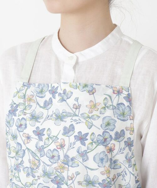 212 KITCHEN STORE / トゥーワントゥーキッチン ストア インテリア・生活雑貨・ホビー・ステーショナリー | ポピープリントエプロン BL | 詳細4