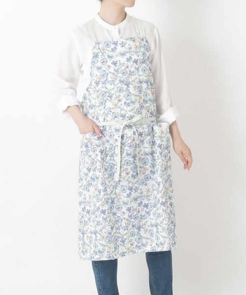 212 KITCHEN STORE / トゥーワントゥーキッチン ストア インテリア・生活雑貨・ホビー・ステーショナリー | ポピープリントエプロン BL（その他）