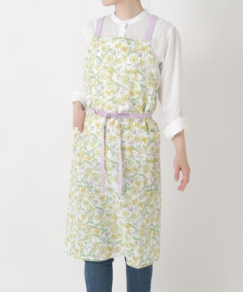 212 KITCHEN STORE / トゥーワントゥーキッチン ストア インテリア・生活雑貨・ホビー・ステーショナリー | ポピープリントエプロン YE（その他）