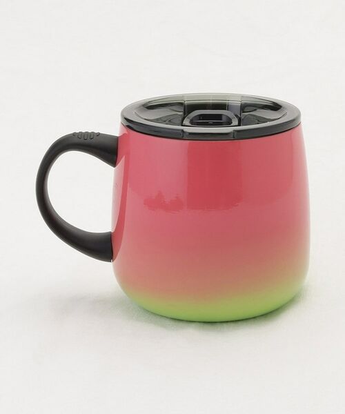 212 KITCHEN STORE / トゥーワントゥーキッチン ストア グラス・マグカップ | オーチャード蓋つきステンレスマグ Apricot | 詳細2